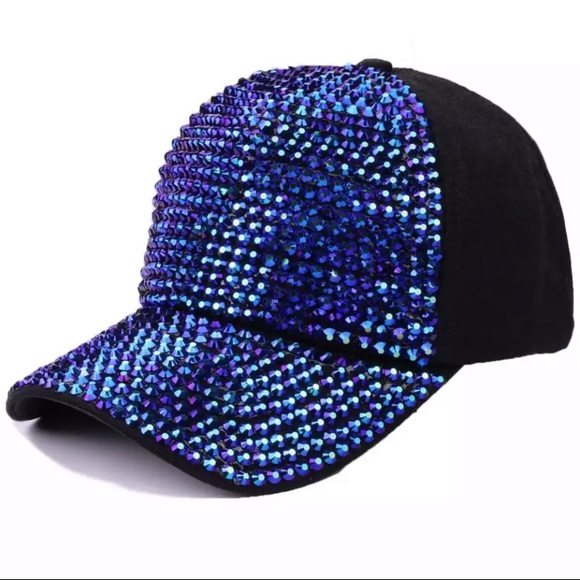 ✨Baseball Cap✨ Studded Crystal Rhinestones - Picture 6 of 9